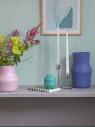 Ceramic Vase Dorotea, H 28 cm - thumbnail 4