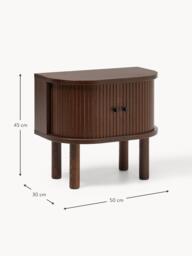 Bedside Table Calary with Fluted Front - thumbnail 9