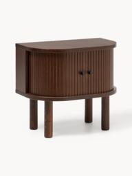 Bedside Table Calary with Fluted Front - thumbnail 1