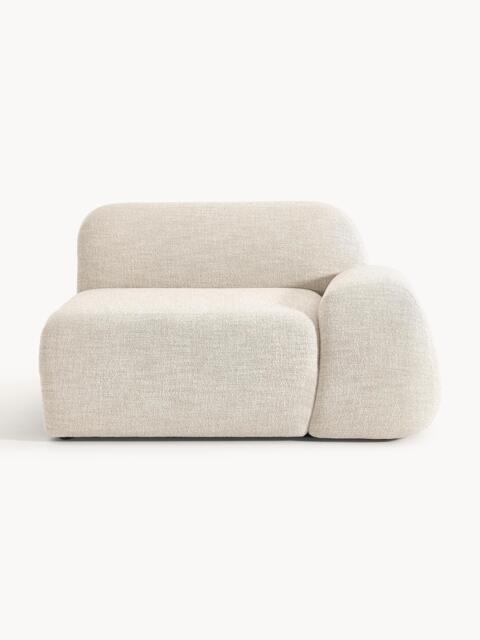 Bouclé Corner Module Wolke