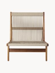 Handmade Iroko Wood Garden Lounge Chair MR01 Initial - thumbnail 3