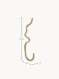Handmade Brass Wall Hook Curvature - thumbnail 4