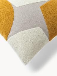 Cotton Cushion Cover Nomi with Abstract Decoration - thumbnail 5