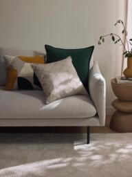 Cotton Cushion Cover Nomi with Abstract Decoration - thumbnail 2