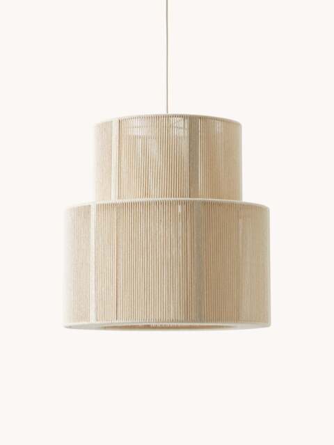 Linen Thread Pendant Light Lace - image 1
