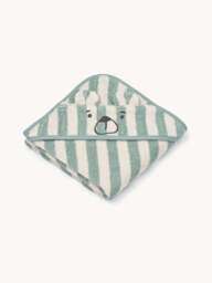 Organic Cotton Kids Hooded Towel Albert - thumbnail 1