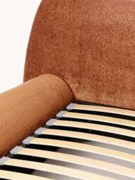 Upholstered Teddy Bouclé Bed Wolke - thumbnail 7