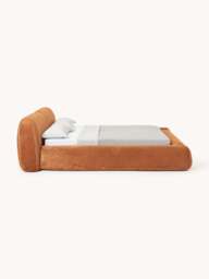 Upholstered Teddy Bouclé Bed Wolke - thumbnail 3
