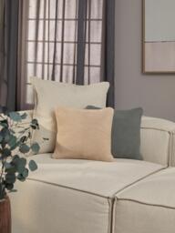 Organic Cotton Knitted Cushion Cover Adalyn - thumbnail 2