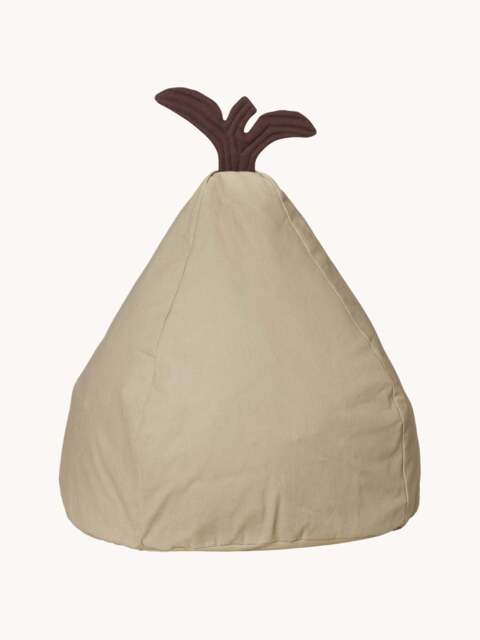 Organic Cotton Beanbag Pear Bean - image 1