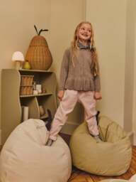 Organic Cotton Beanbag Pear Bean - thumbnail 4