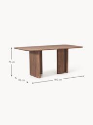 Oak Wood Dining Table Jolka, in various sizes - thumbnail 9