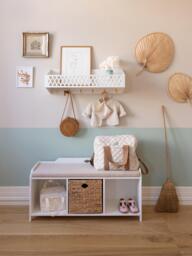 Kids Wall-Mounted Shelf Harlequin with Storage Surface - thumbnail 5
