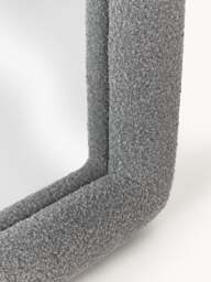 Westwing Crosby Studios, Leaner Mirror Glace with Bouclé Frame - thumbnail 5