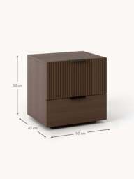 Wooden Bedside Table Sato - thumbnail 9