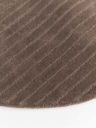 Round Hand-Tufted Wool Rug Mason - thumbnail 2