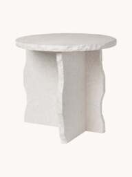Handmade Marble Side Table Mineral - thumbnail 2