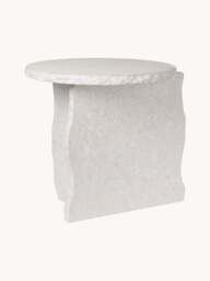 Handmade Marble Side Table Mineral - thumbnail 4