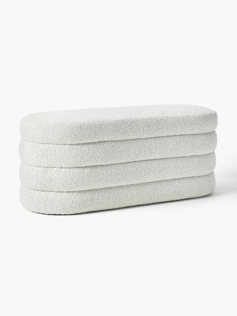Upholstered Bouclé Bench Alto - image 1