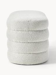 Upholstered Bouclé Bench Alto - thumbnail 5