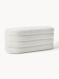Upholstered Bouclé Bench Alto