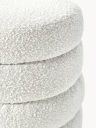 Upholstered Bouclé Bench Alto - thumbnail 6