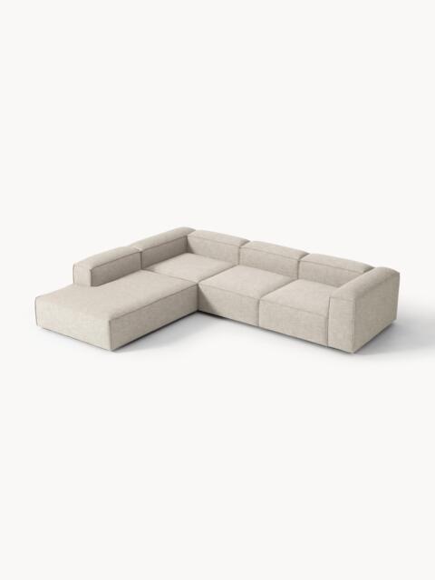 Linen Blend Modular Corner Sofa Lennon (4-seater)