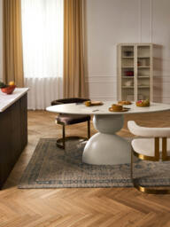 Oval Dining Table Sahra with Organic Design, 180 x 90 cm - thumbnail 9