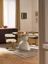 Oval Dining Table Sahra with Organic Design, 180 x 90 cm - thumbnail 7