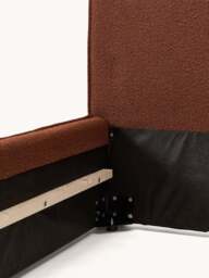 Upholstered Bouclé Bed Dream - thumbnail 7