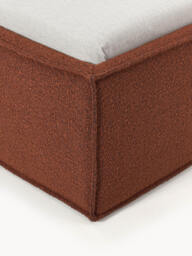 Upholstered Bouclé Bed Dream - thumbnail 6