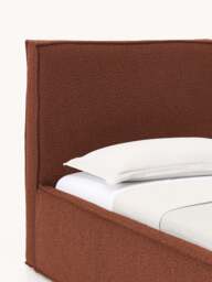 Upholstered Bouclé Bed Dream - thumbnail 5