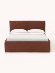 Upholstered Bouclé Bed Dream - thumbnail 2