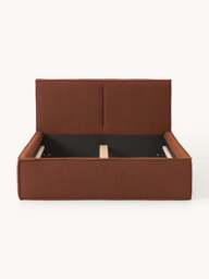 Upholstered Bouclé Bed Dream - thumbnail 8