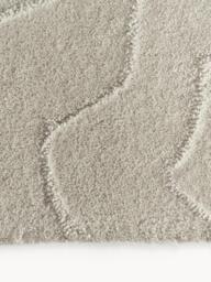 High-Low Wool Rug Aaron, Hand-Tufted - thumbnail 3