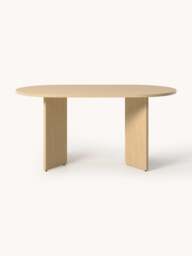 Oval Wooden Dining Table Toni, in various sizes - thumbnail 2