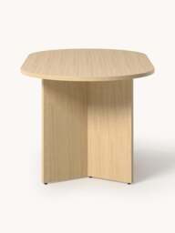 Oval Wooden Dining Table Toni, in various sizes - thumbnail 3
