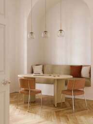 Oval Wooden Dining Table Toni, in various sizes - thumbnail 6