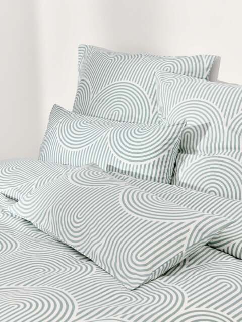 Cotton Duvet Cover Arcs - image 1