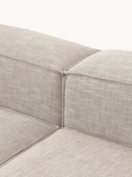 Linen Blend Modular Sofa Lennon (4-seater) with ottoman (left/right) - thumbnail 4