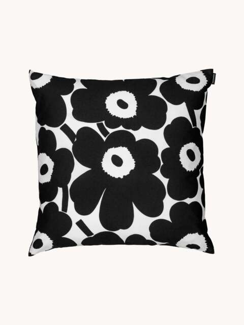 Floral Print Cotton Cushion Cover Pieni Unikko