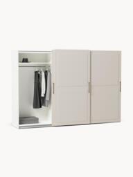 Modular Sliding Door Wardrobe Charlotte, 300 cm Wide, in various sizes - thumbnail 4