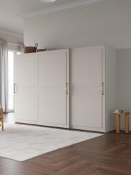 Modular Sliding Door Wardrobe Charlotte, 300 cm Wide, in various sizes - thumbnail 2