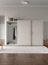 Modular Sliding Door Wardrobe Charlotte, 300 cm Wide, in various sizes - thumbnail 9