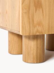 Oak Wood Bedside Table Cadi - thumbnail 8