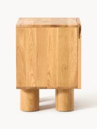 Oak Wood Bedside Table Cadi - thumbnail 5