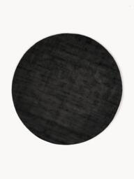Round Hand-Woven Viscose Rug Jane