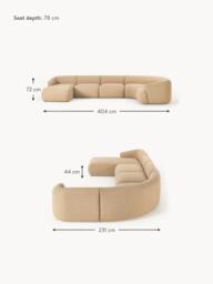 XL Modular Bouclé Sofa Sofia - thumbnail 7