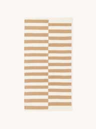 Hand-Woven Kelim Rug Donna with Stripes