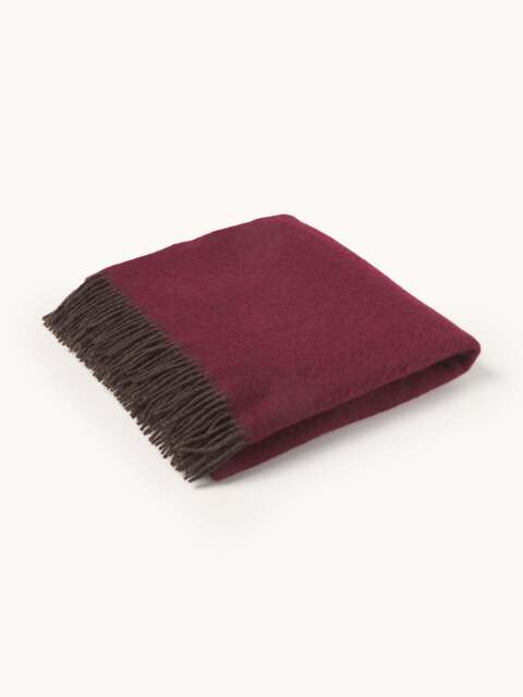 Wool Reversible Throw Double Face - image 1